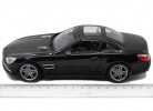 White / Black / Red 1:24 Welly Diecast MERCEDES-BENZ SL500 Model