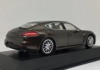 Deep Brown 1:43 Scale Diecast 2014 Porsche Panamera S Model