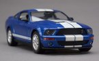 Black / Red / Blue 1:24 Welly Diecast Ford Shelby Cobra GT500