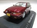 1:43 Scale Wine Red Atlas Diecast Volvo 480 Turbo USA Model