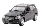 1:24 Scale Black / White Mercedes-Benz GLK350 Model