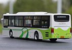 1:50 Scale Yellow Diecast Wanxiang Shanghai City Bus Model