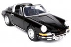 White / Black 1:32 Bburago Diecast 1967 Porsche 911 Car Model