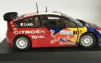 Red 1:24 Scale Motorama Diecast Citroen C4 WRC Model