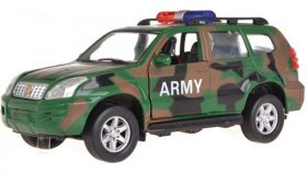 Kids Army Green 1:32 Scale Toyota Prado Toy