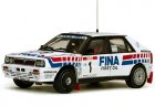 1:43 Scale White NO.1 Diecast Lancia Delta Integrale 16V Model