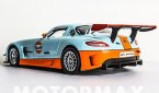 1:24 Blue Motormax Diecast Mercedes Benz SLS AMG GT3 Model