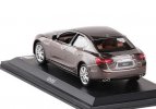 Silver / Brown / Black 1:43 Scale Diecast Maserati Ghibli Model