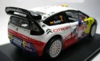 1:32 Scale White Bburago NO.2 Diecast 2009 Citroen C4 WRC Model