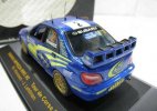 1:43 Blue NO.2 IXO Diecast Subaru Impreza WRC 2004 Car Model