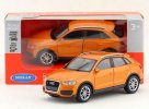 Red / Orange/ White Kids 1:36 Scale Welly Diecast Audi Q3 Toy