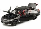 1:24 Scale Black / White / Red Diecast BMW 7 Series 760Li Toy