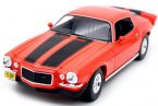 1:18 Scale Orange / Blue Diecast 1971 Chevrolet Camaro Model