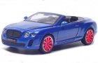 Blue / White / Black /Gray 1:32 Diecast Bentley Continental ISR
