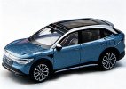 Green / Blue / White 1:64 Scale Diecast 2024 Zeekr 7X SUV Model