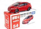 Red Kids 1:68 Scale Diecast Honda Civic Type R Euro Toy