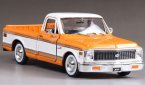 1:24 Orange / Black Jada Diecast 1972 Chevrolet Pickup Model