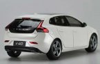 White / Bronze 1:18 Scale Diecast Volvo V40 Model