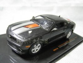 Black 1:43 Scale IXO Diecast 2012 Chevrolet Camaro Model