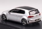 Silver 1:43 Scale Resin VW Golf 7 R400 Car Model