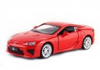 Red / Yellow 1:43 Scale Kids Diecast Lexus LFA Toy