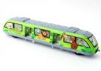 Kids Blue / Red / Yellow / Green Diecast City Tram Toy