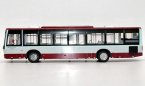 1:43 Scale Diecast Foton BJ6123C7C4D Beijing City Bus Model