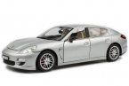 1:18 Scale Black / Silver / Red Diecast Porsche Panamera Model