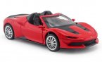 Red / Blue / Black 1:32 Scale Kids Diecast Ferrari J50 Toy