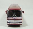 Red Plastic SCHUCO Mercedes-Benz Singledecker Bus Model