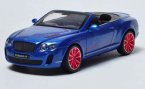 Blue / White 1:24 Scale Diecast Bentley Continental ISR Model