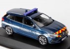Blue NOREV 1:43 Police Diecast Renault Megane Estate Model
