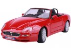 Bburago 1:18 Scale Red / Blue Diecast Maserati Spyder Model