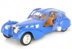 Blue / Wine Red / Golden 1:28 Kids Diecast Bugatti Vintage Car