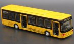 1:50 Scale Kids Yellow / Red / Blue / White City Bus Toy