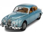 White / Blue 1:18 Scale PARAGON Diecast 1962 Jaguar Mark Model