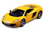 Orange / Yellow 1:24 Scale Diecast McLaren MP4-12C Model Model