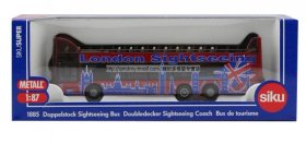 1:87 Red SIKU 1885 London Sightseeing Double Decker Bus Toy