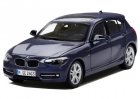 Deep Blue / Brown Paragon 1:18 Scale Diecast BMW 1 Series Model