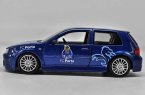 Blue 1:24 Scale Maisto Diecast VW Golf R32 Model