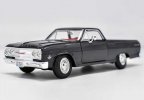 1:24 Scale Black Maisto Diecast Chevrolet Pickup Truck Model