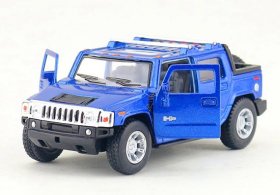 Black / Red / Blue / Yellow Kids Diecast Hummer H2 Pickup Toy