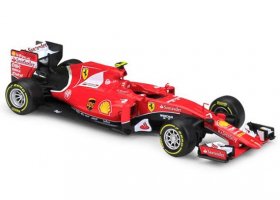 Red 1:24 Scale NO.7 Bburago Diecast Ferrari SF15-T Model