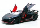 1:32 Scale White /Black Diecast Lamborghini Aventador SVJ63 Toy