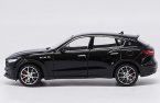 Blue / Black / White / Golden Diecast Maserati Levante Model