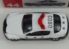 1:59 White-Black TOMY NO.44 Diecast Mazda RX-8 Patrol Car Toy