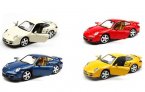 Blue / White / Red / Yellow 1:32 Diecast Porsche 911 Turbo Toy