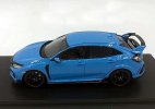 Blue / Green 1:43 Scale Resin 2017 Honda Civic Type R FK8 Model