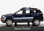Dark Blue 1:43 NOREV Police Diecast 2020 Dacia Duster SUV Model