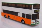 1:64 Scale Hong Kong Volvo Olympian Double-decker R/C Bus Toy